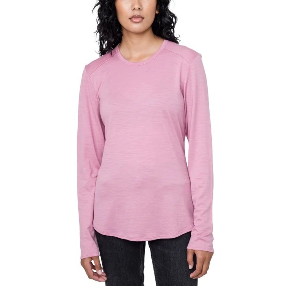 Segment Merino Wool Long Sleeve Womens S Base Layer Gorpcore Sporty Hiking Ski